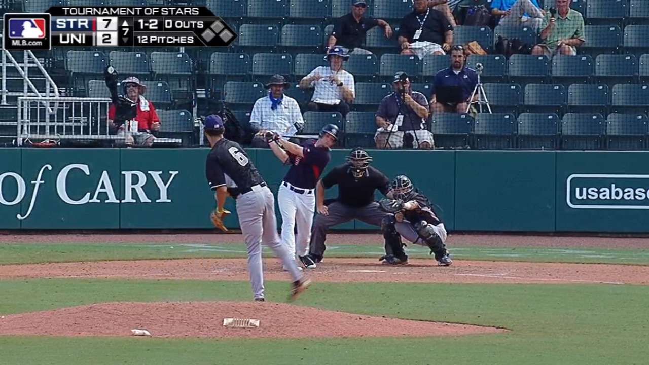 Bergner strikes out four