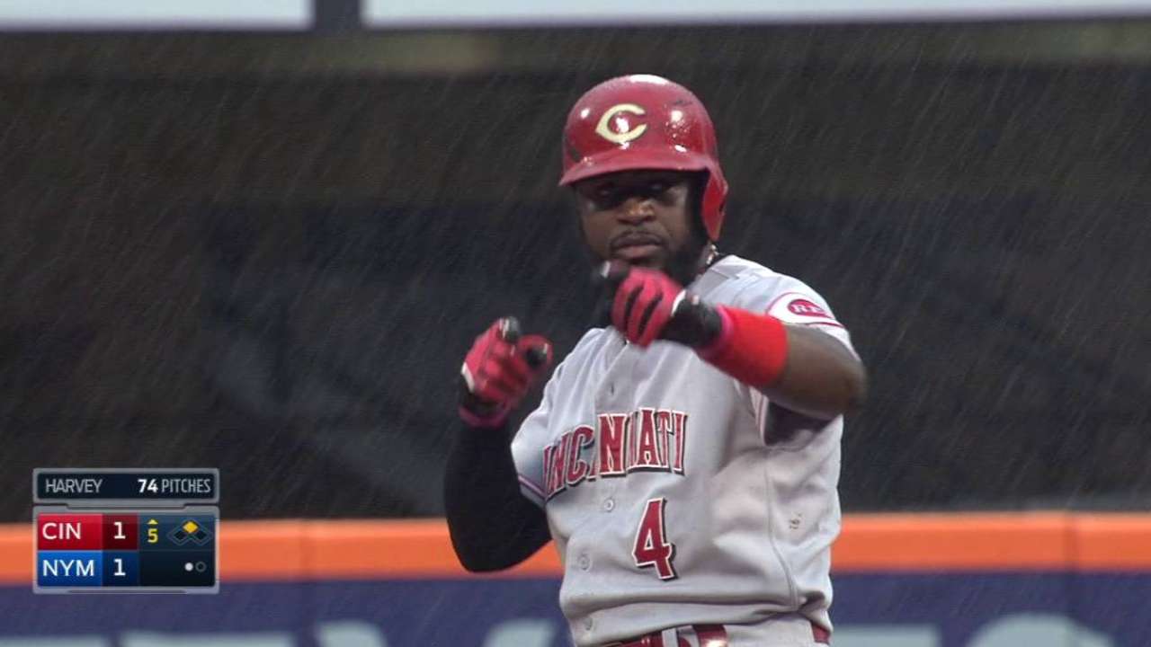 Reds-Mets game suspended after six innings