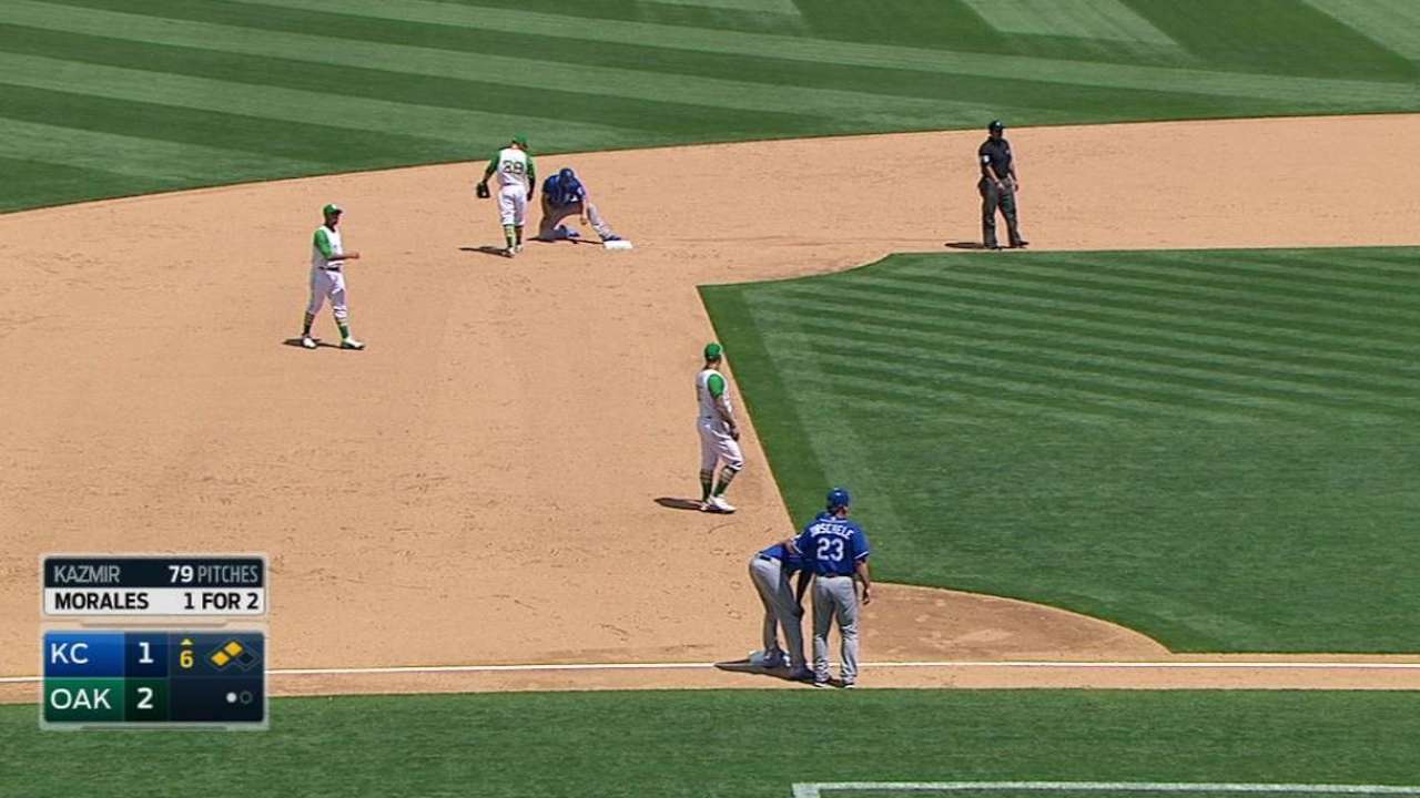 Cain and Hosmer's double steal
