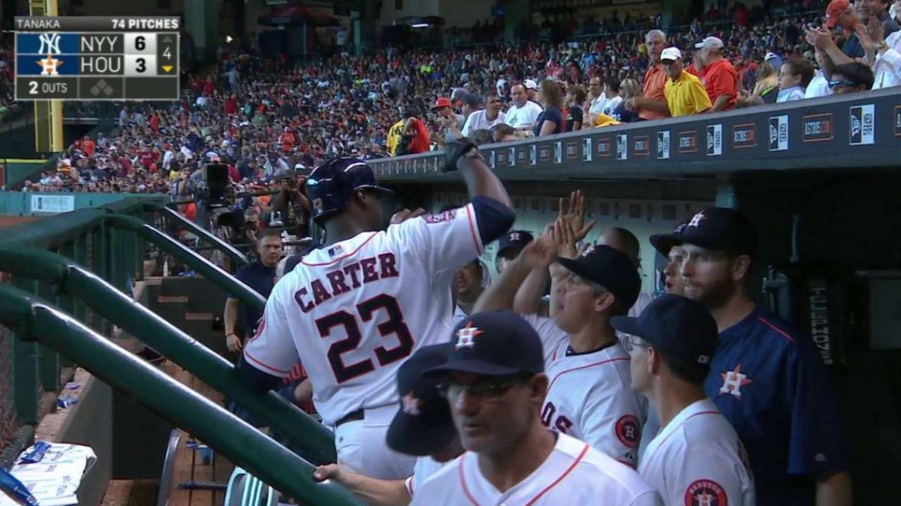 Carter's solo shot