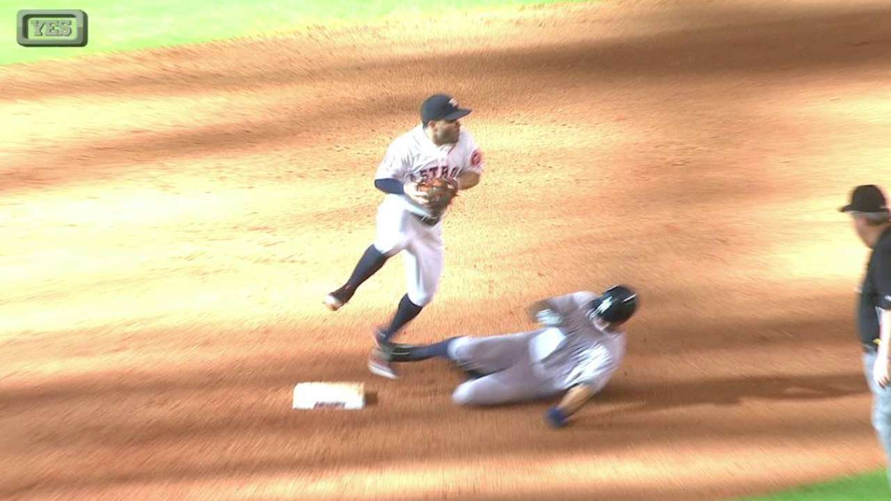 Astros challenge safe call