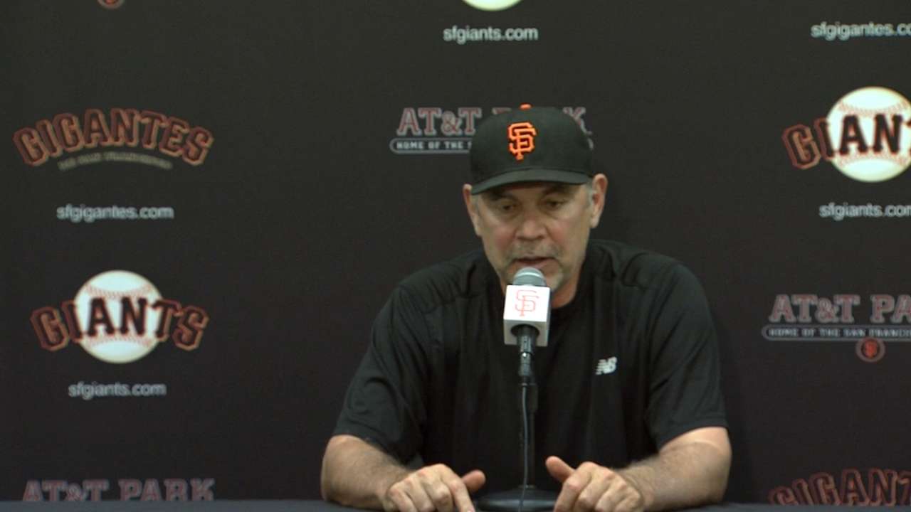 Bochy on Linecum's injury