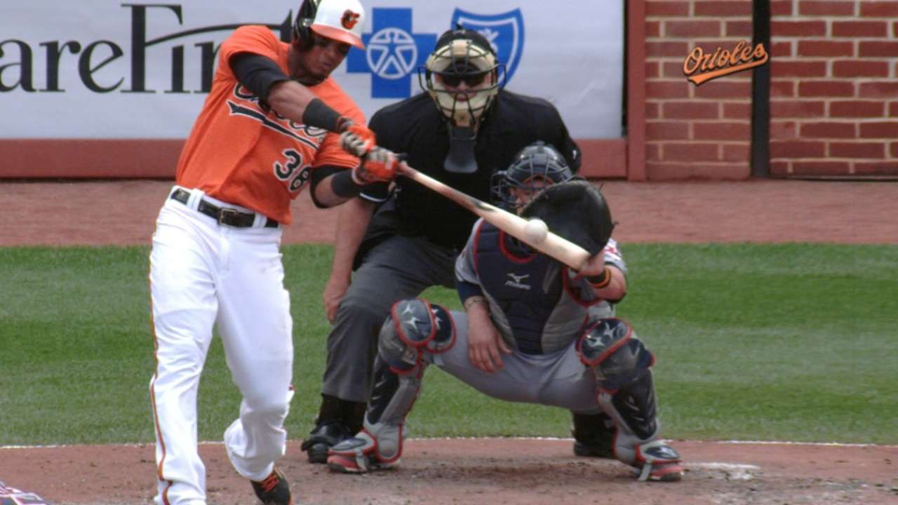 Paredes' two-run shot