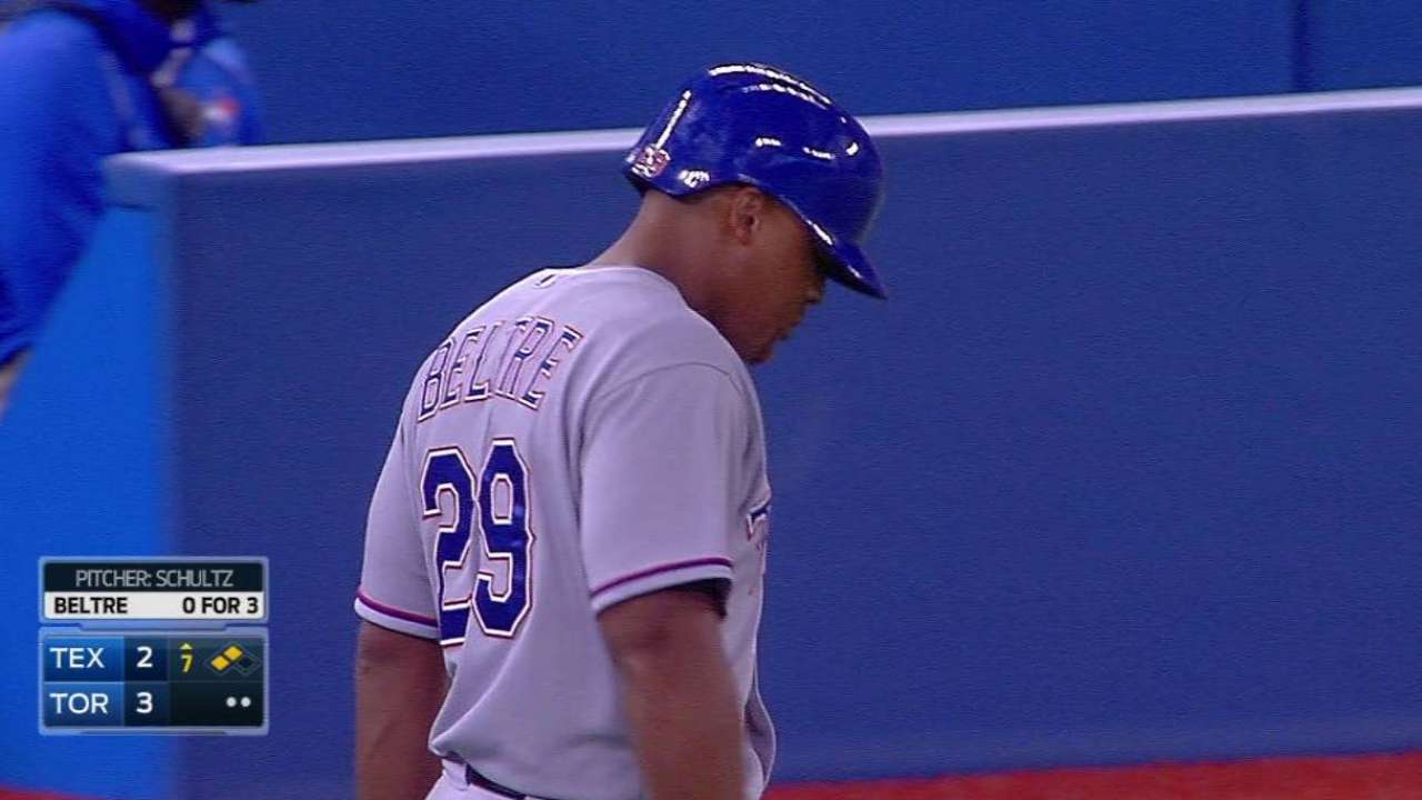 Beltre's RBI grounder