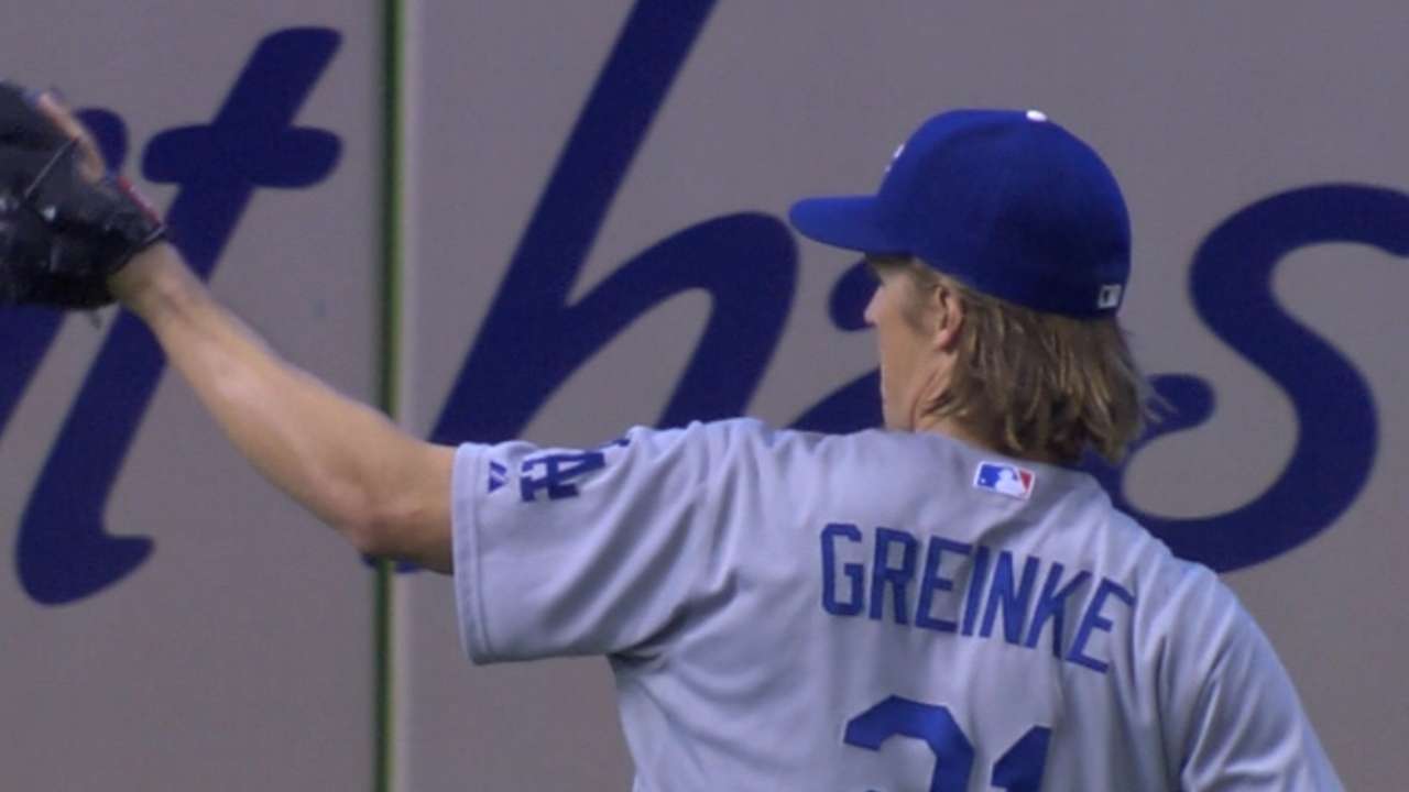 Greinke's dominant start