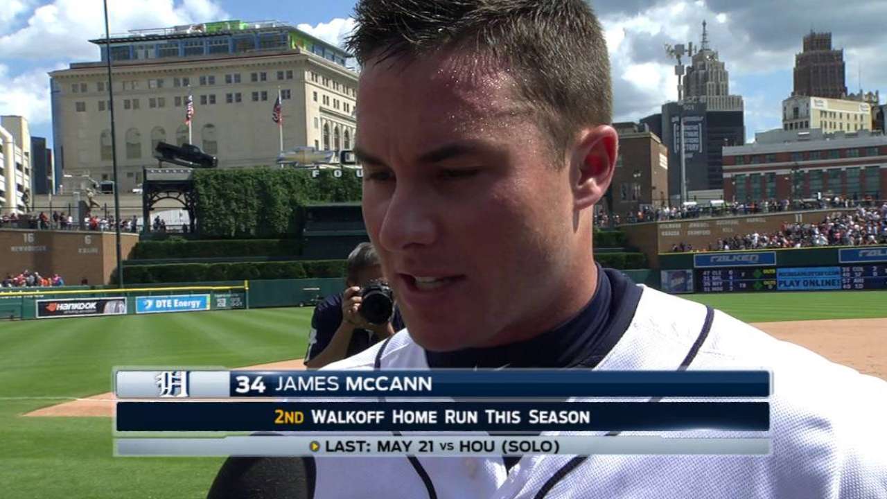 McCann making most out of round-trippers