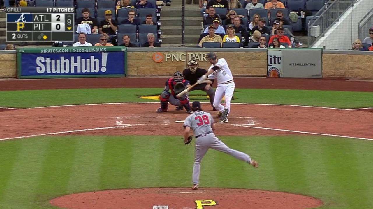 Mercer's RBI double