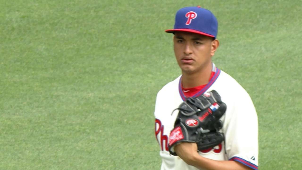 Gonzalez's seven strikeouts