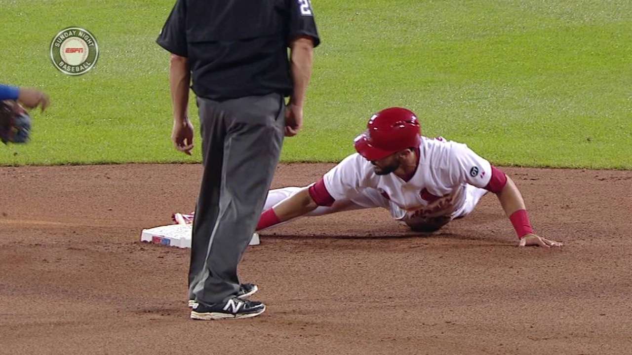 Carpenter's RBI double