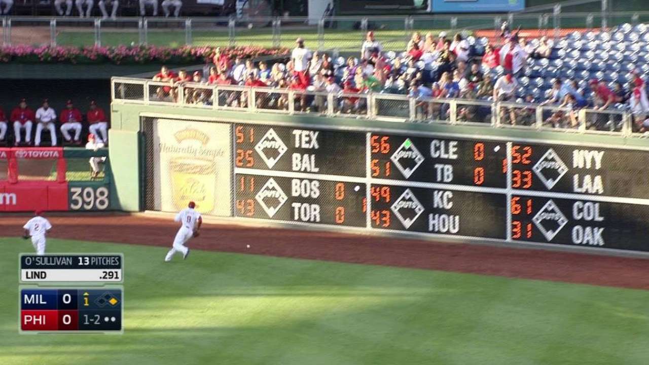 Lind's RBI double