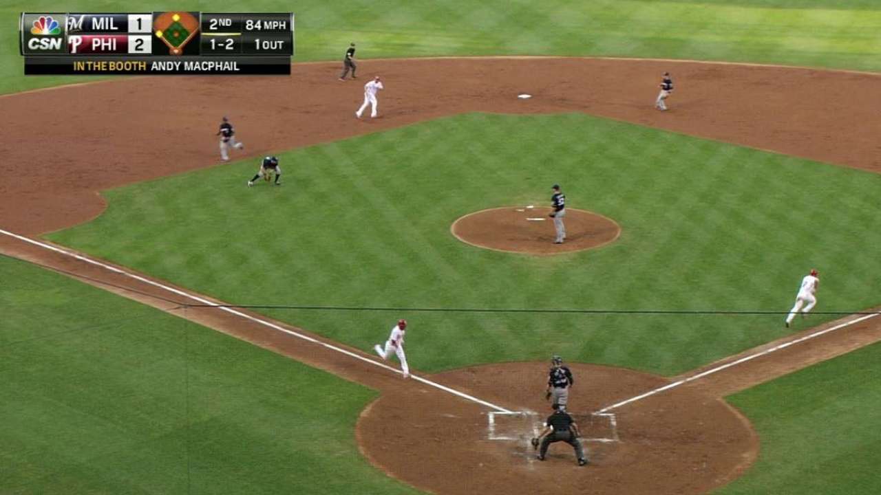 Revere's RBI groundout