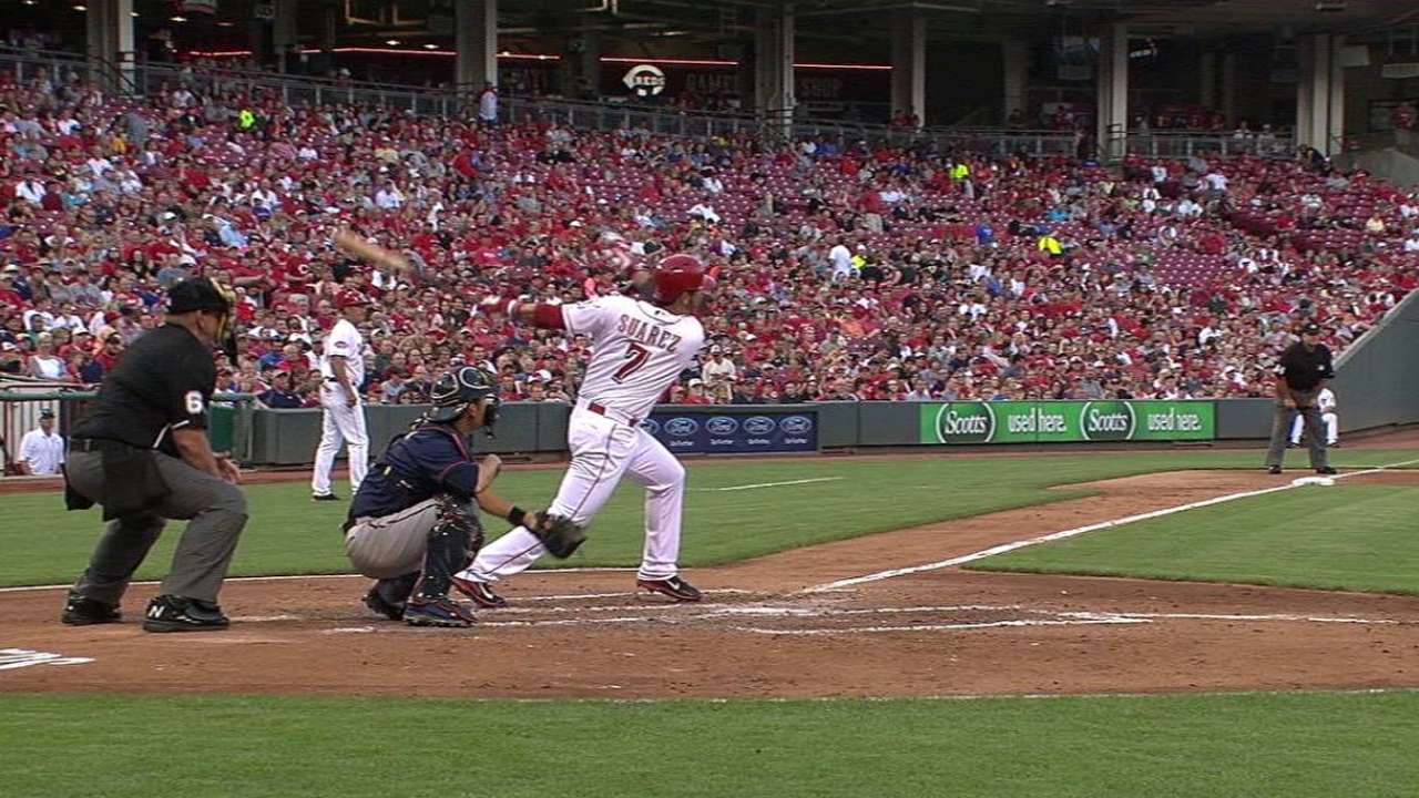Rojos atacaron temprano para imponerse a Twins