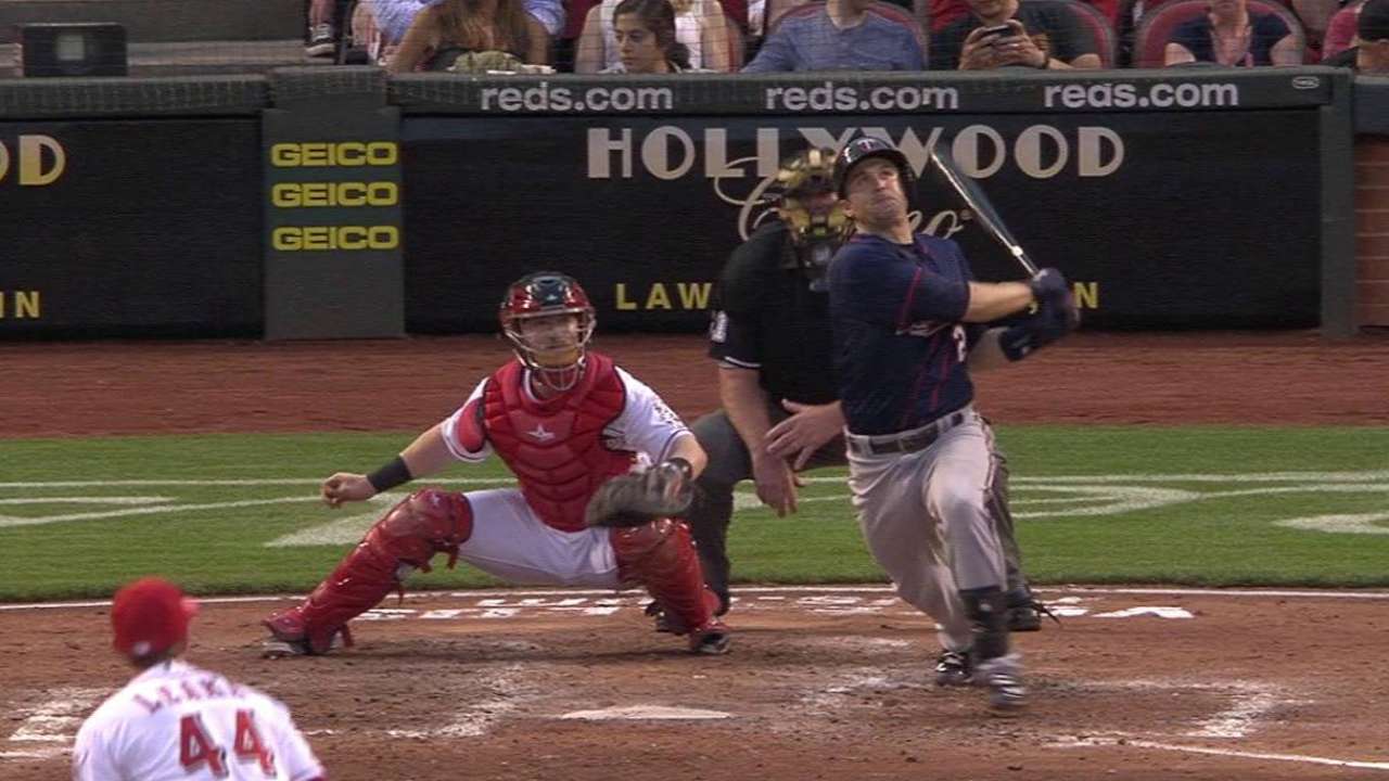 Dozier's three-run homer