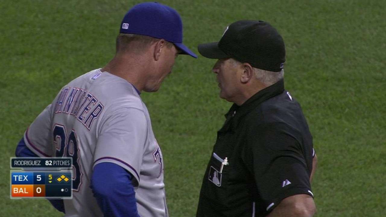 Disagreement with umpire doesn't rattle Wandy