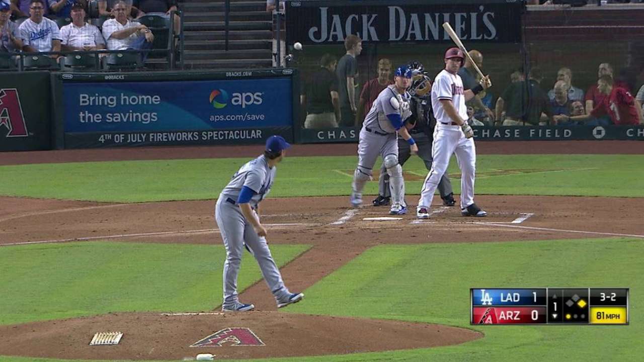 Dodgers fan one, nab one