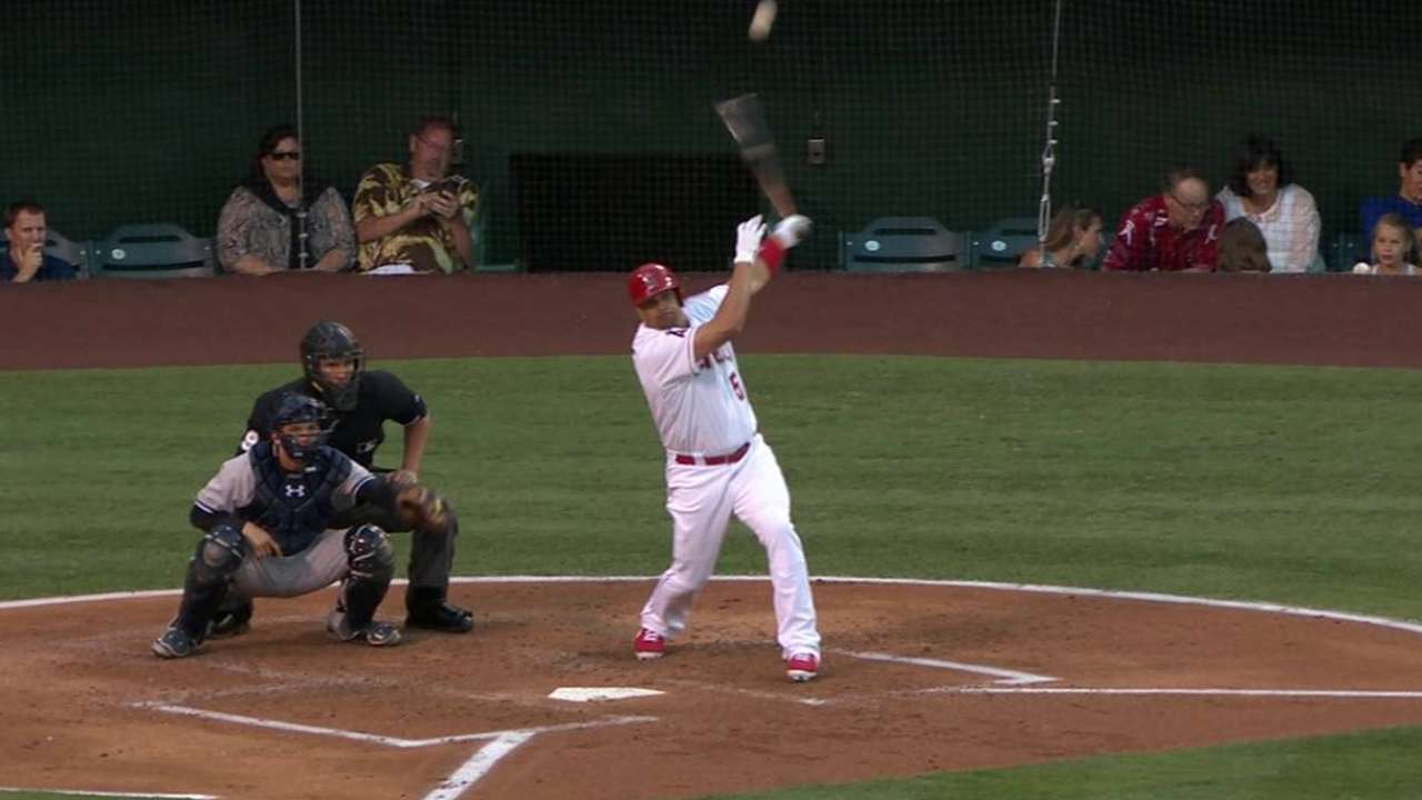 Pujols' RBI double