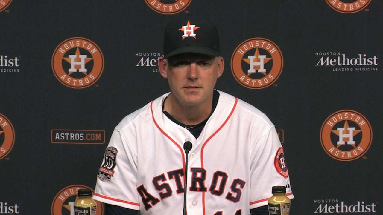 Hinch on McCullers, Astros' win