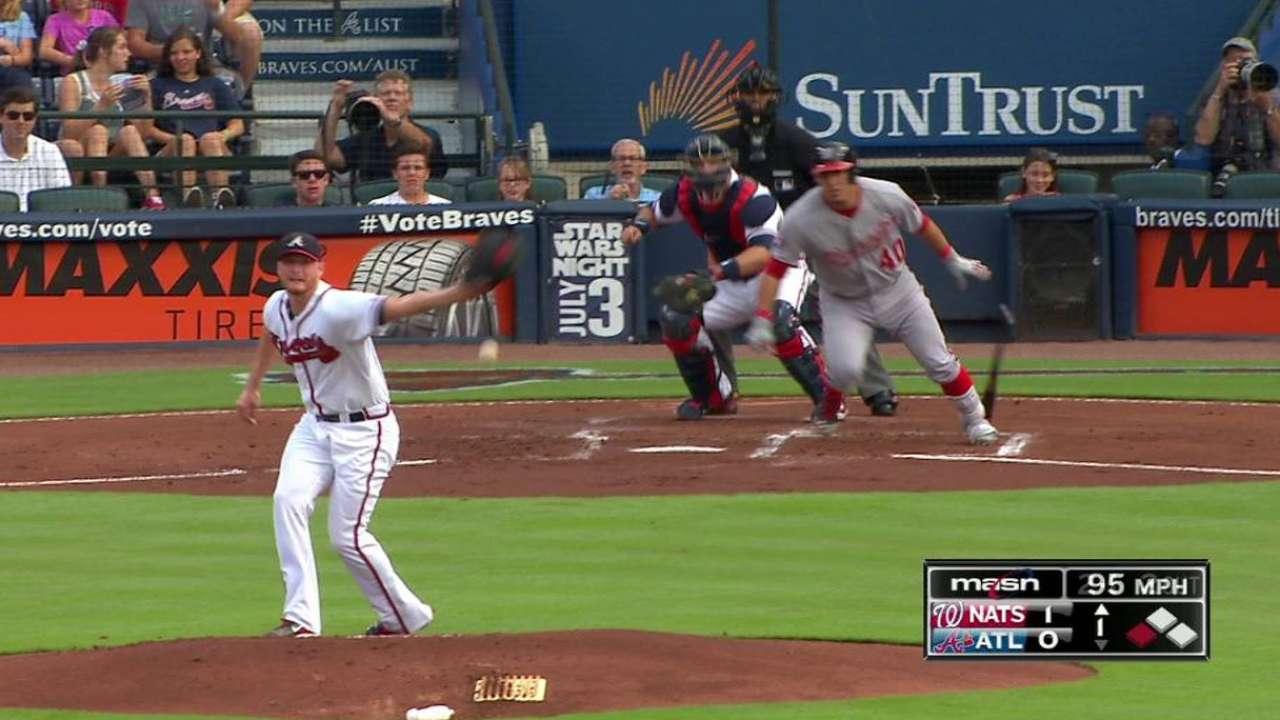 Nacionales superan a Bravos con joya de Jordan Zimmermann
