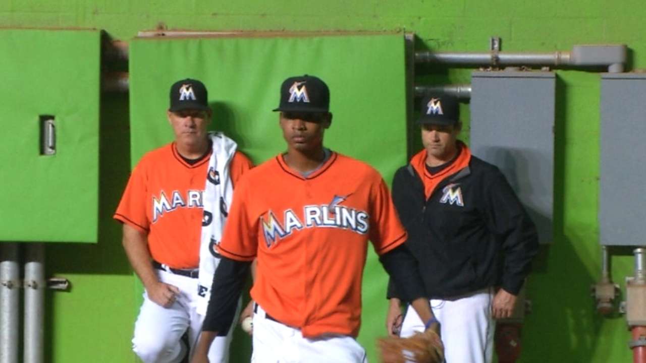 Right-hander Urena optioned to Triple-A