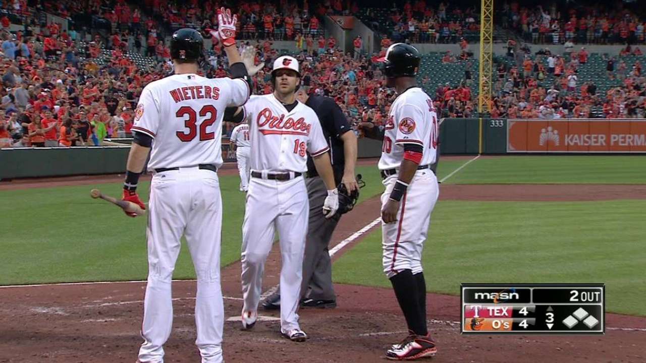 Davis' second two-run homer