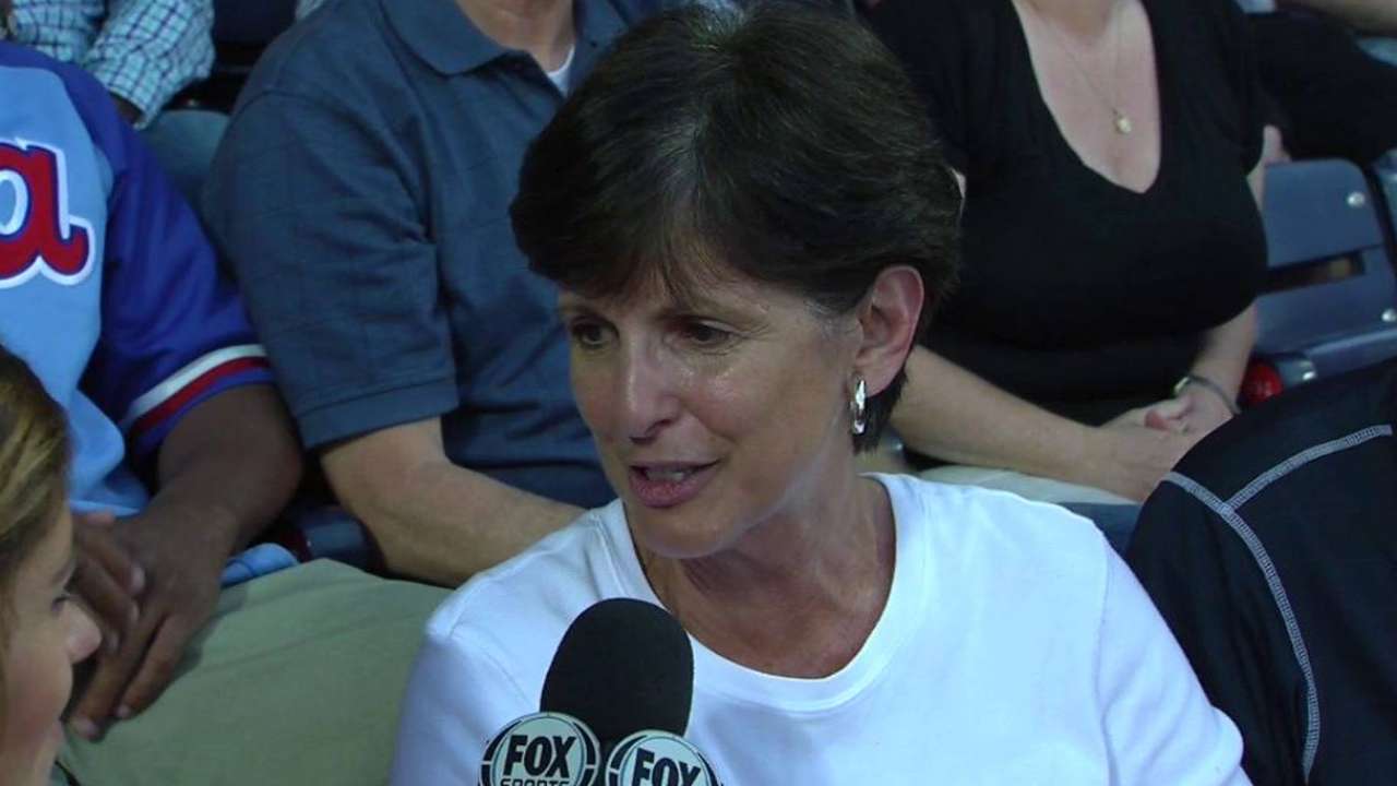Brigham's mother on son's debut