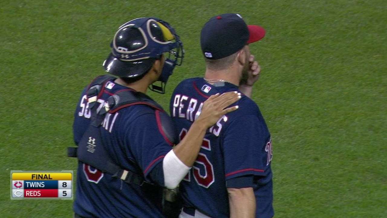 Perkins secures his 25th save