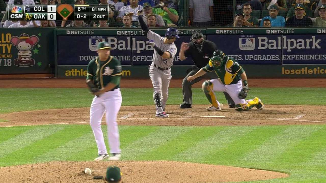 Rodriguez strikes out the side