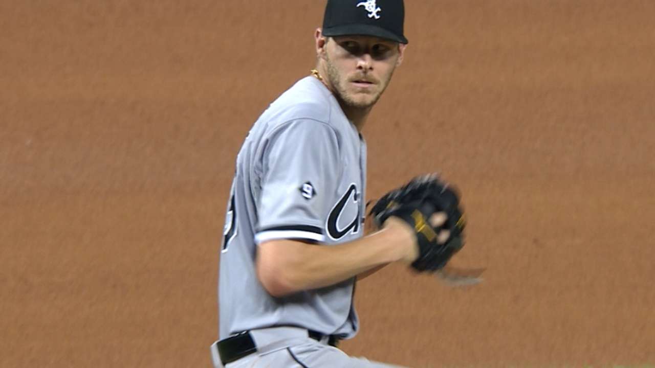 Sale could face Buehrle if Sox shuffle rotation