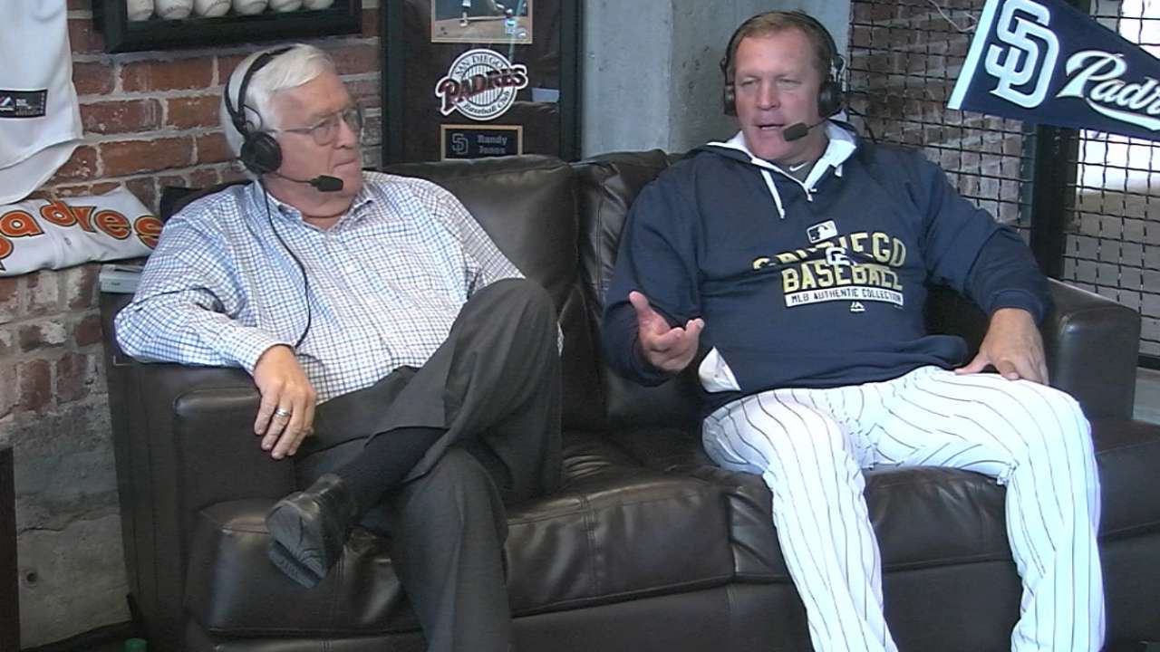 Murphy talks new position, leading the Padres
