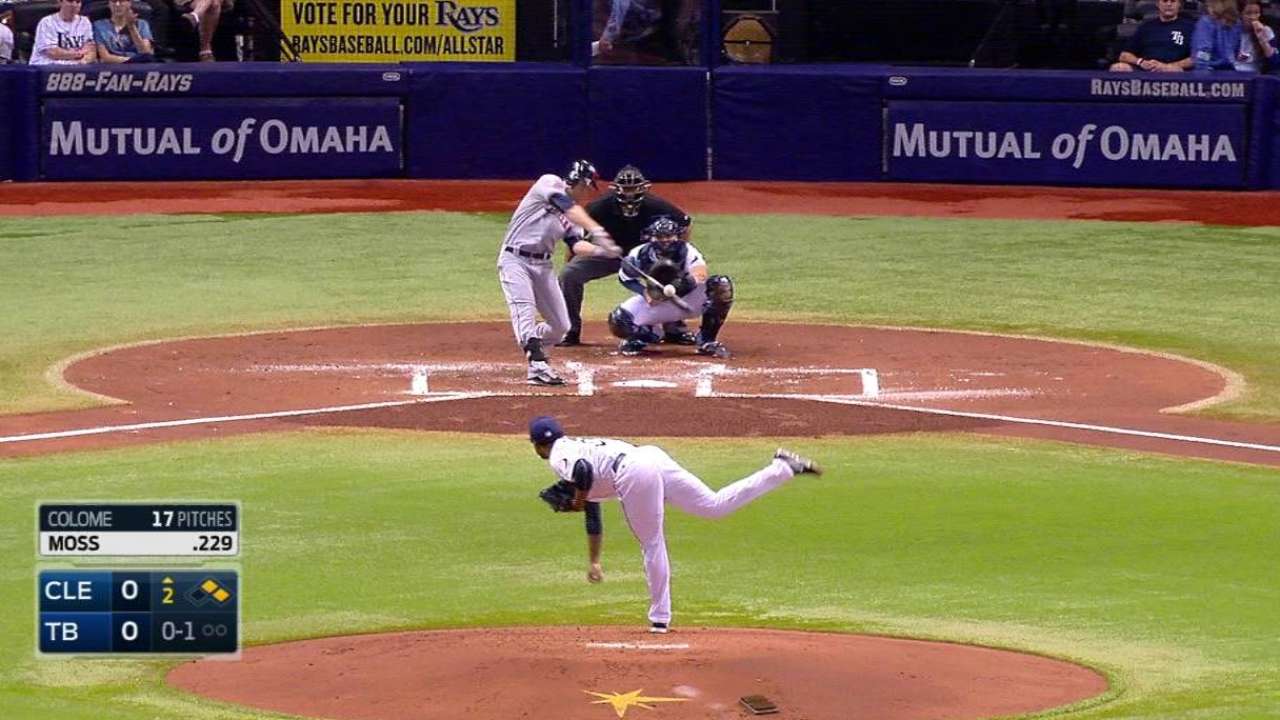 Moss drives in a pair