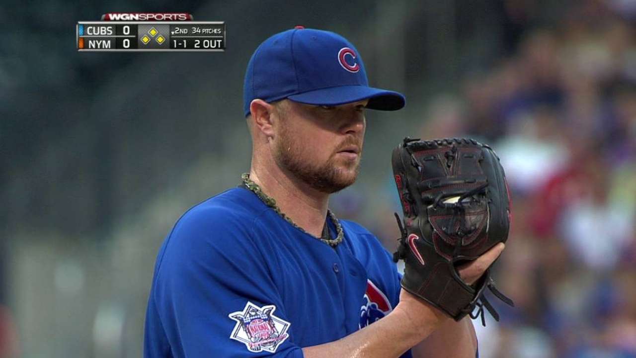 Lester works out of trouble