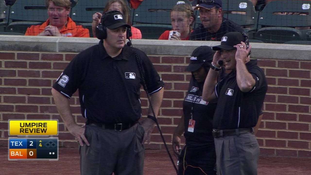 Umpires confirm Rua's homer