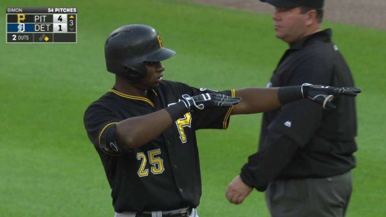 Polanco's RBI single