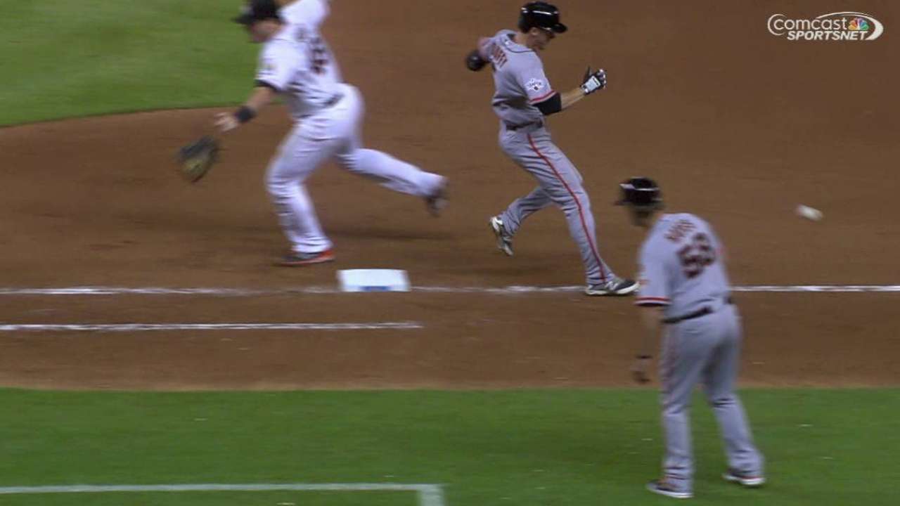 Pagan scores on an error