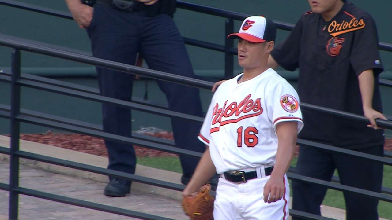 Chen tosses eight innings in win