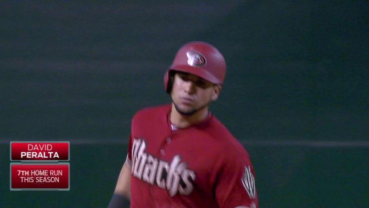 Peralta's solo blast