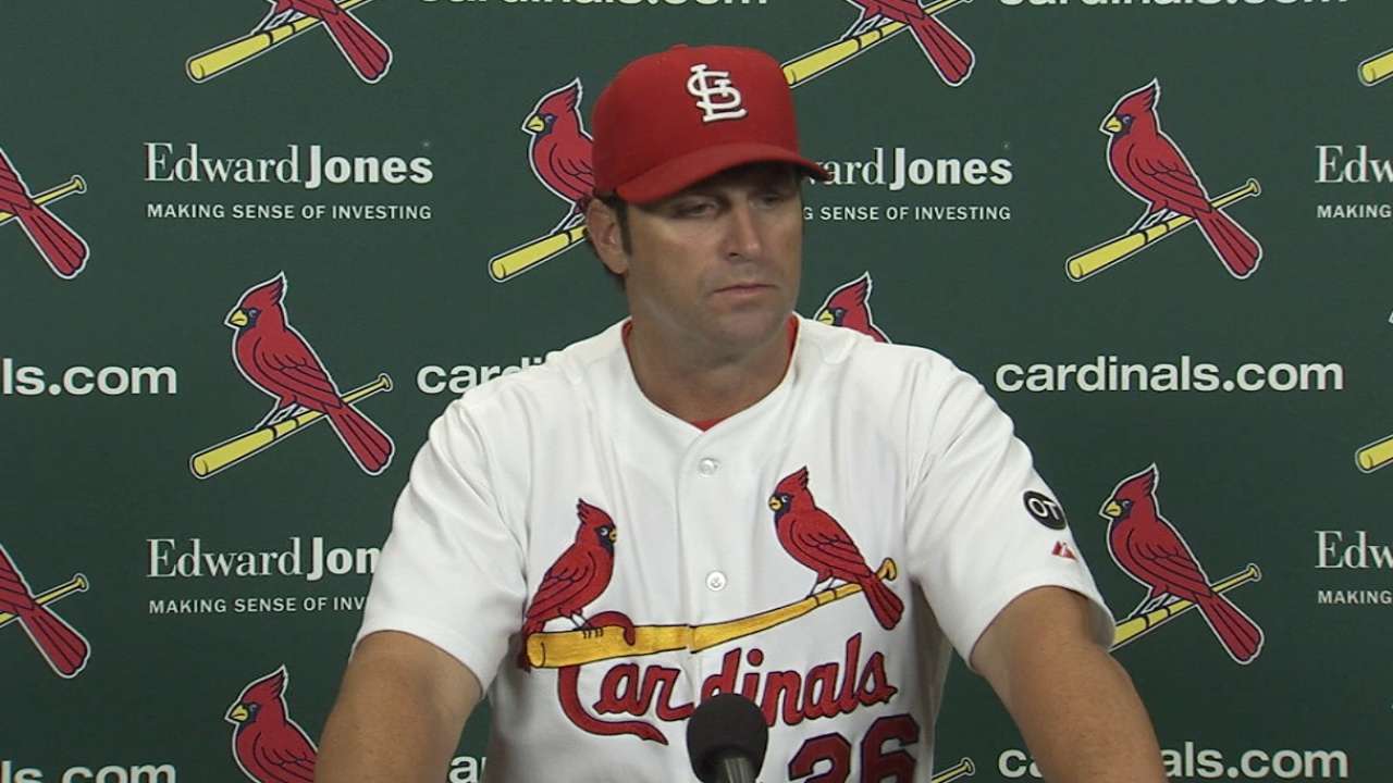Matheny on loss to the White Sox