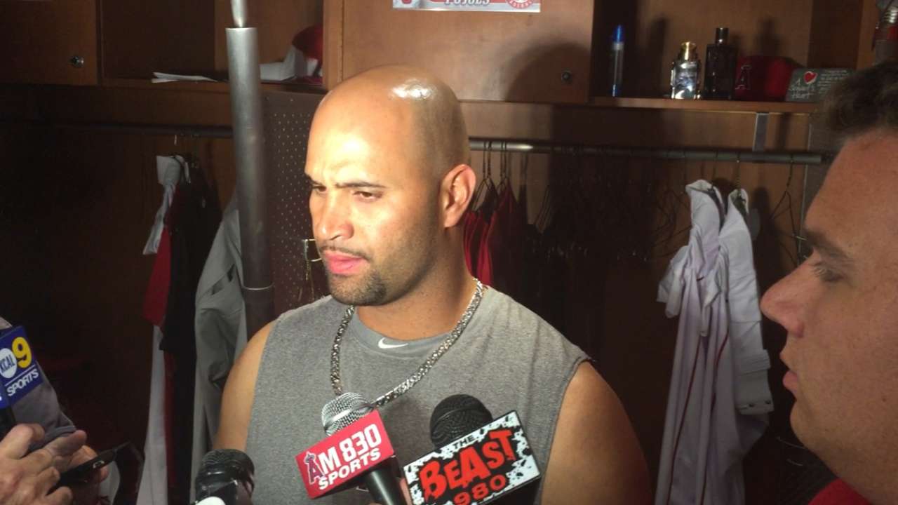 Angels focused after changes