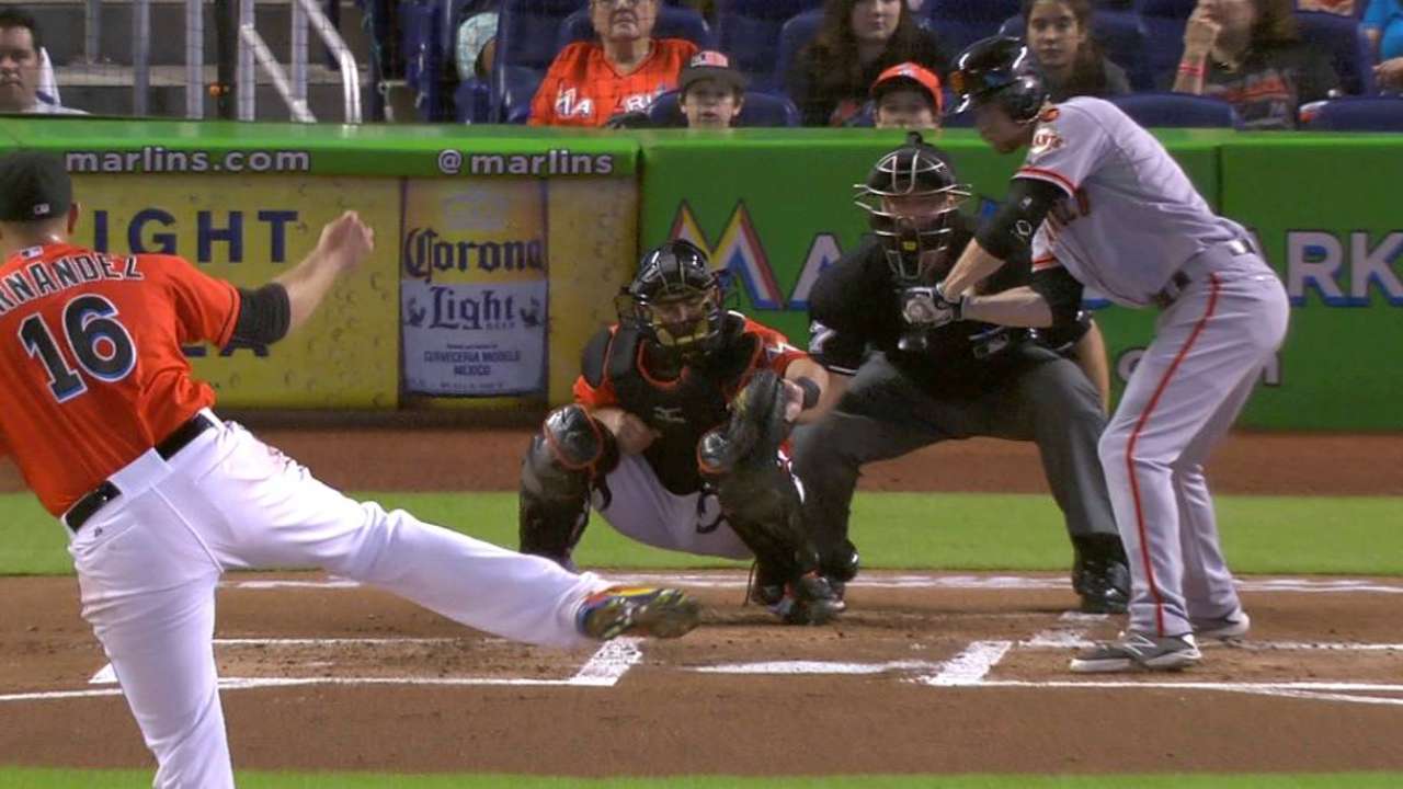 Fernandez fans Duffy in return