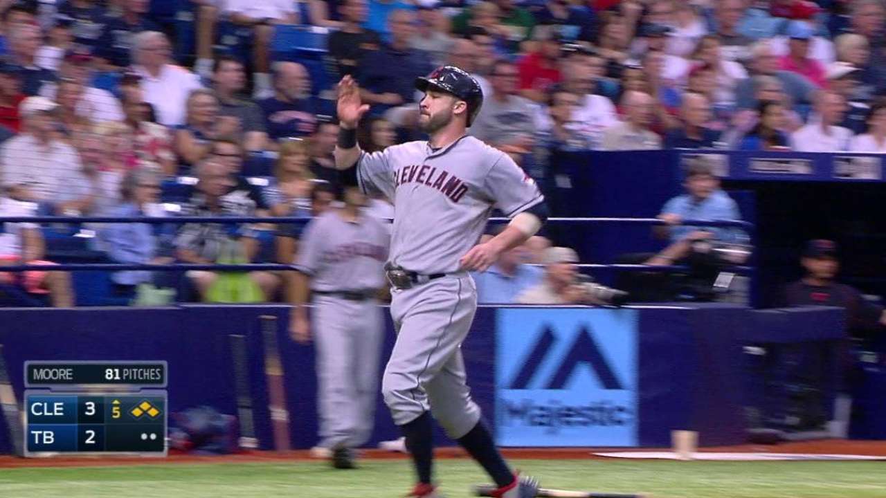 Brantley's RBI single