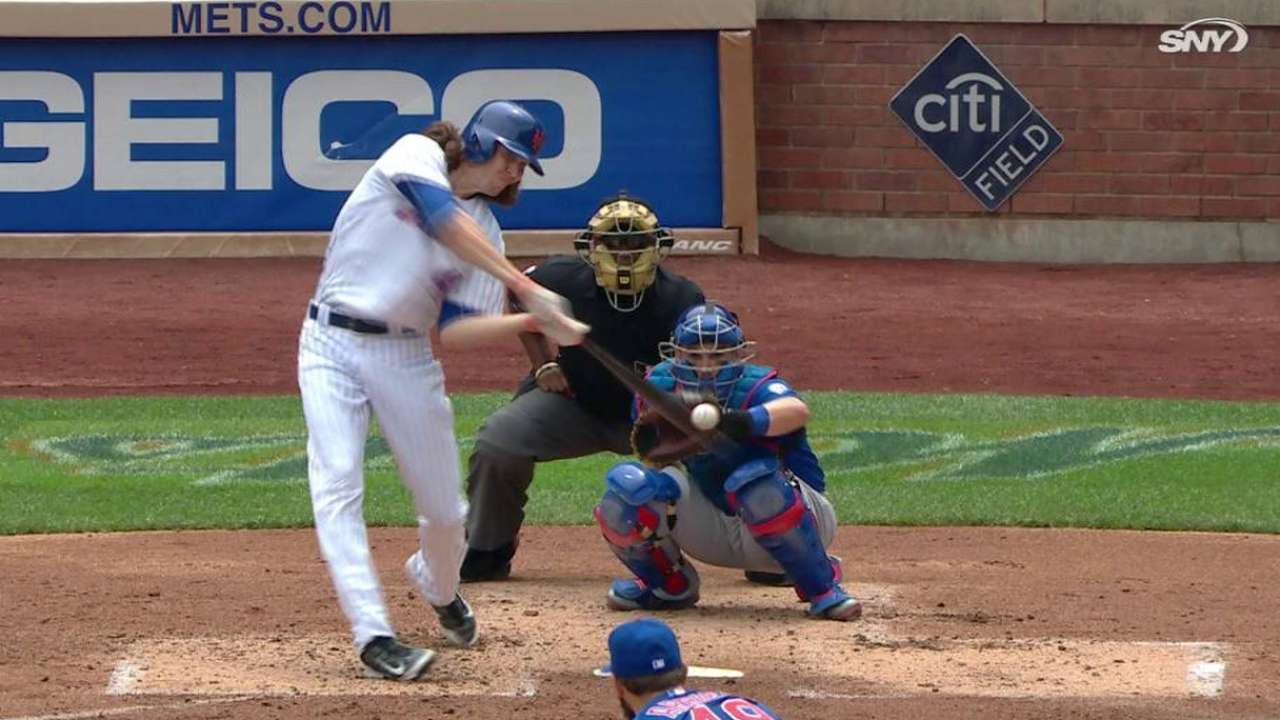 deGrom's double