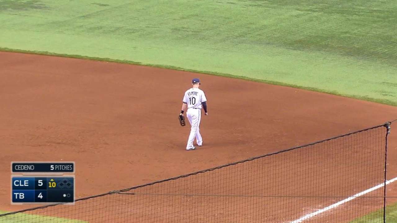 Elmore's jumping catch