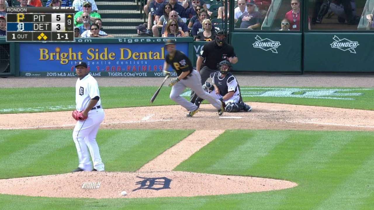 Walker's two-run double
