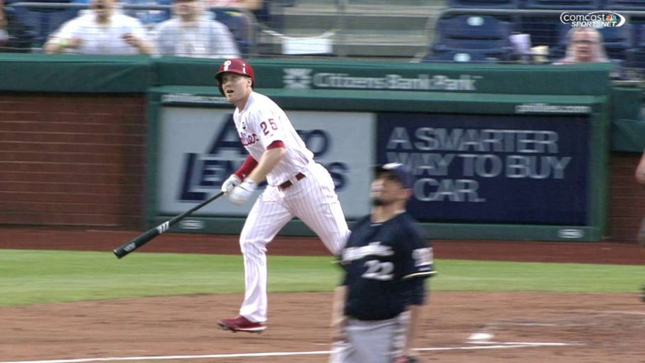 Asche's two-run shot