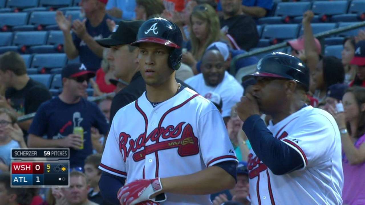 Simmons' RBI single