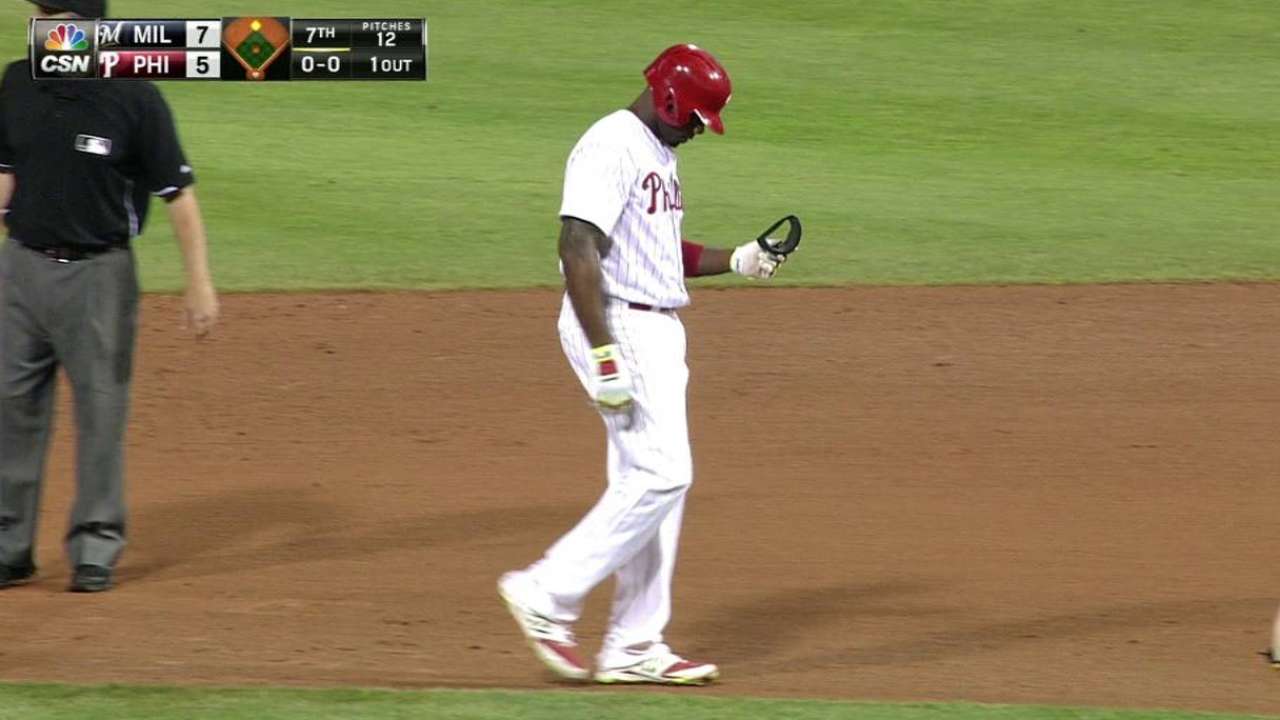 Howard's RBI double