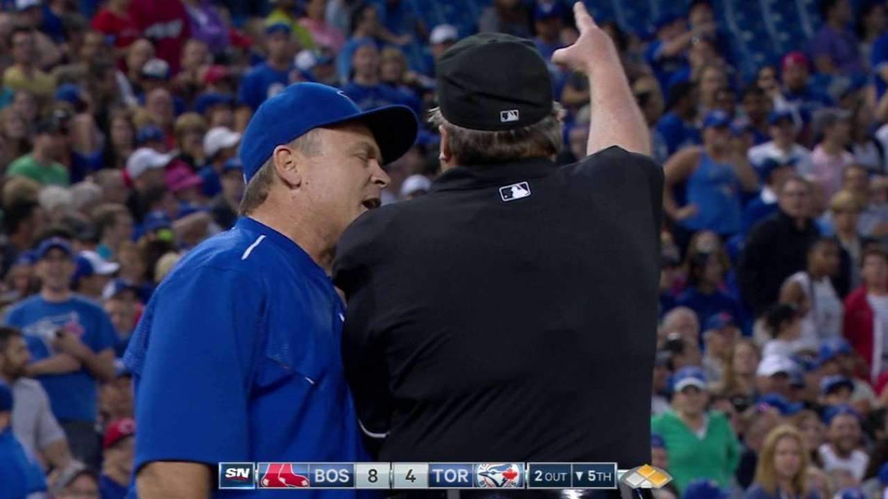 Gibbons gets ejected from game
