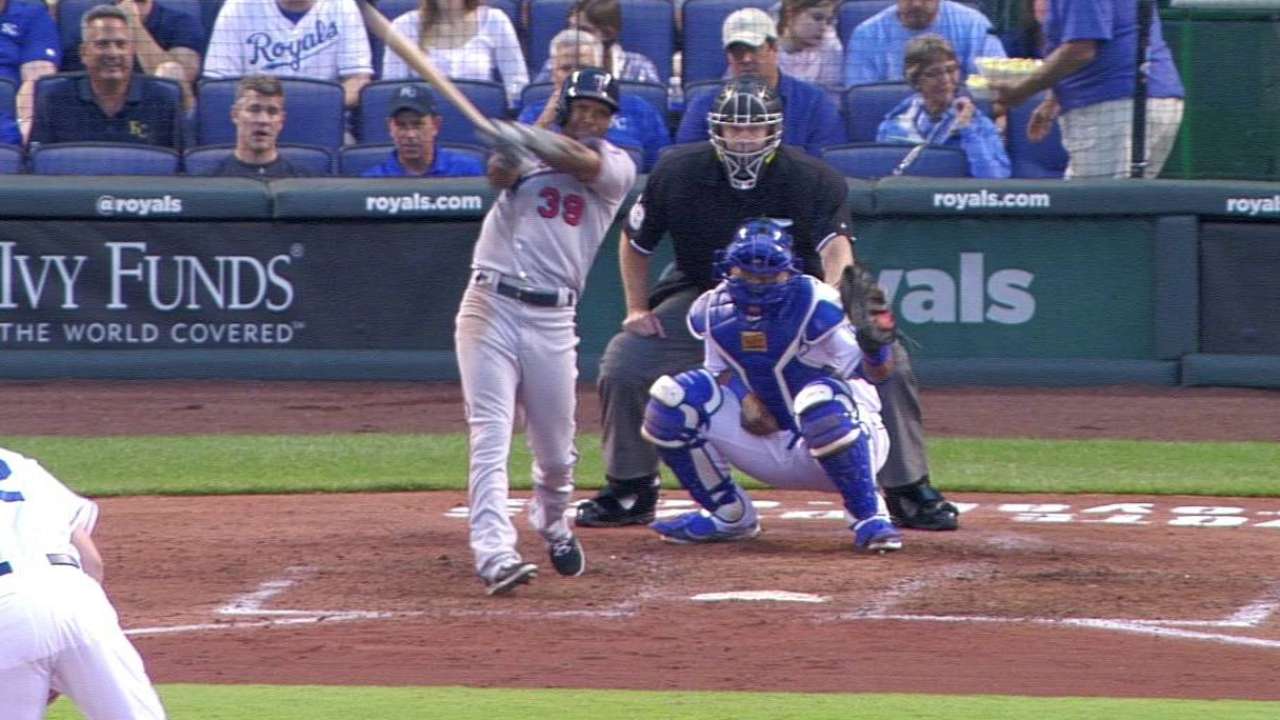 Santana's RBI triple