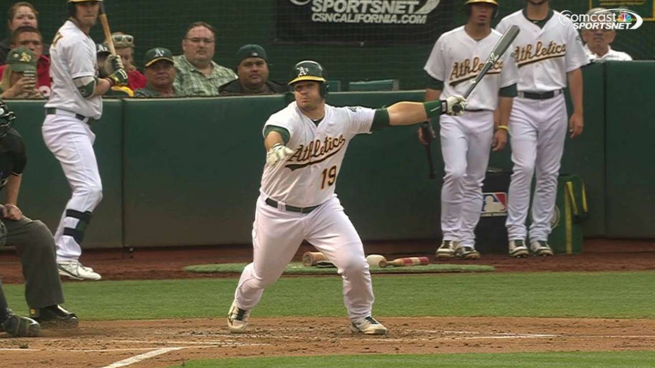 Phegley's two-run double