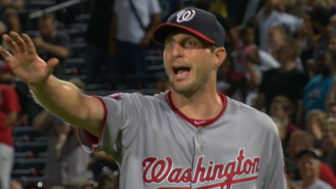 Scherzer on tough loss to Braves